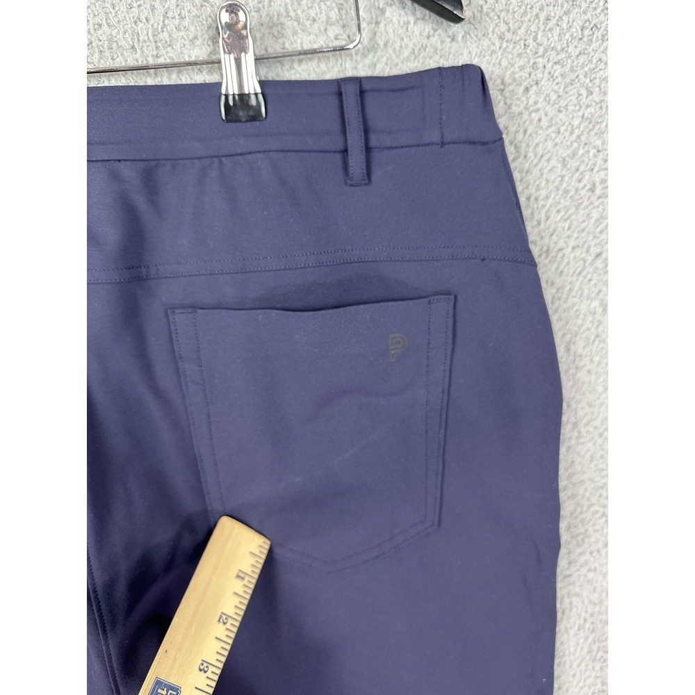 Public Rec Pants Mens 36x32 Blue Performance Stretch Golf Travel Athletic Chino - Picture 10 of 15